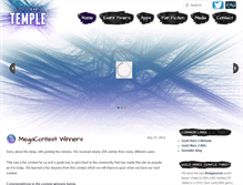 Tablet Screenshot of guildwarstemple.com